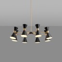 Loft Industry Modern - Bittly Chandelier